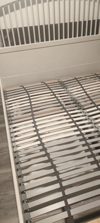 Cama 160x200 Madera Blanca