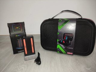 Funda XL y Base Carga RGB para Nintendo Switch