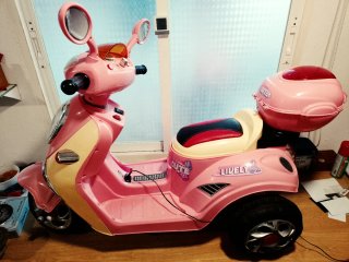 Moto Eléctrica Infantil Rosa
