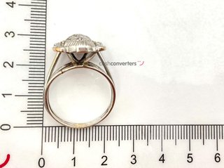 anillo oro 18k con diamante