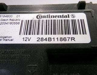 Centralita 284b11867r renault clio 1.5 dci 67915