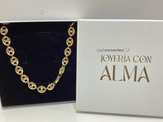 cadena oro 18k 30cm