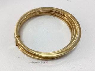 brazalete oro 18k
