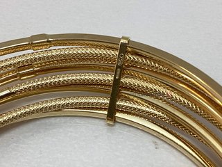 brazalete oro 18k