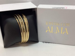 brazalete oro 18k