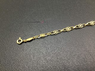 pulsera oro 18k