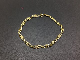 pulsera oro 18k