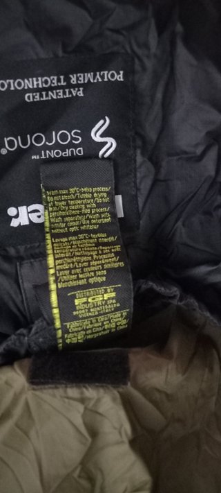Piumino Blauer Uomo XXL DuPont Sorona Nero