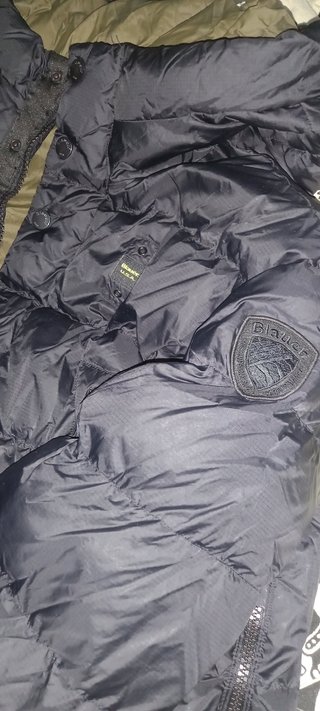Piumino Blauer Uomo XXL DuPont Sorona Nero