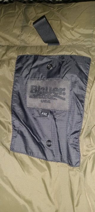 Piumino Blauer Uomo XXL DuPont Sorona Nero