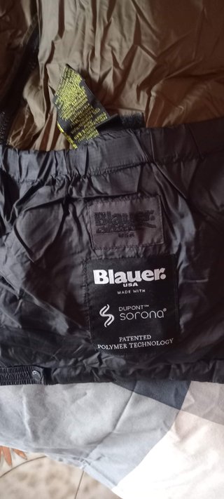 Piumino Blauer Uomo XXL DuPont Sorona Nero