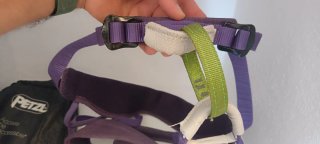 Arnés de escalada Petzl junior