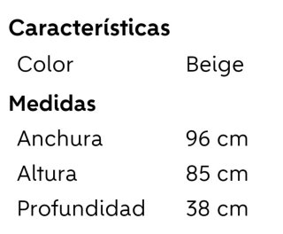 Aparador, mueble auxiliar, recibidor, taquillón.