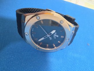 Reloj Hublot Classic Fusion Oro rosado Negro Rep.