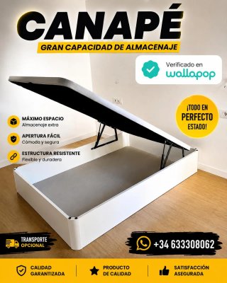 Canapé de 135x190 en liquidacion