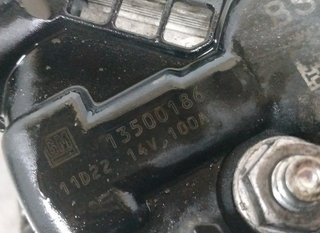 13500186 alternador opel astra j lim. enjoy 460039