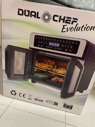 Freidora de Aire y Horno DUAL CHEF