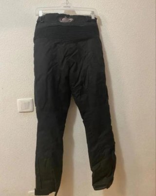 Chaqueta Moto Mujer Negra y Rosa
