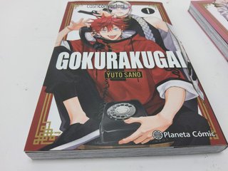 otras colecciones planeta comica gokurakugai