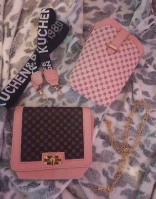 Carteras Neceser rosa
