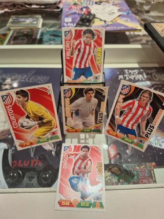 Lote cromos Adrenalyn 11/12 Falcao Courtois