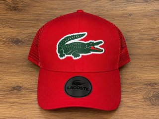 Gorra Lacoste roja
