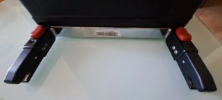 Seggiolino Auto Isofix 0-18 mesi Rosso/Grigio