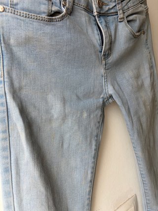 Pantalón tejano claros