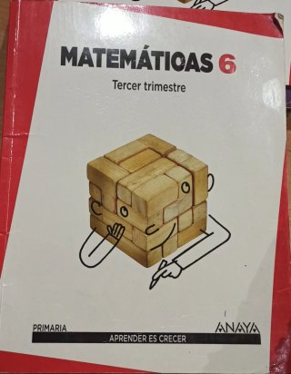 Matemáticas 6 Primaria