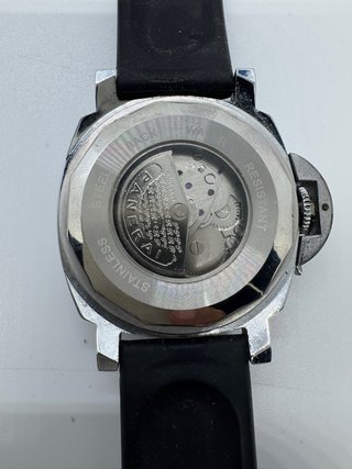 Reloj automático estilo GMT 44 mm – esfera azul –