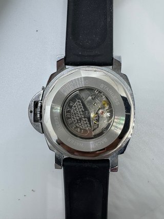 Reloj automático estilo GMT 44 mm – esfera azul –