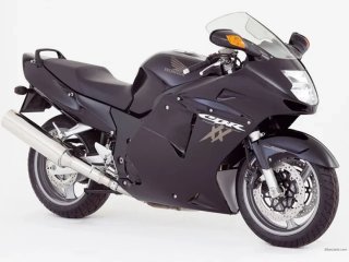CARENADO PINTADO HONDA CBR 1100 XX 1997-07 NEGRO