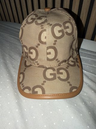 Berretto Gucci GG Beige e Marrone