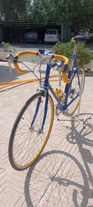 Bicicleta Carretera Clásica Vicini Azul