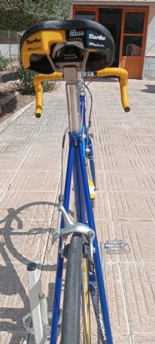 Bicicleta Carretera Clásica Vicini Azul