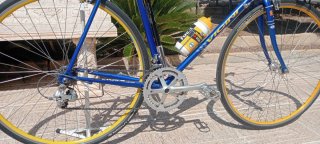 Bicicleta Carretera Clásica Vicini Azul