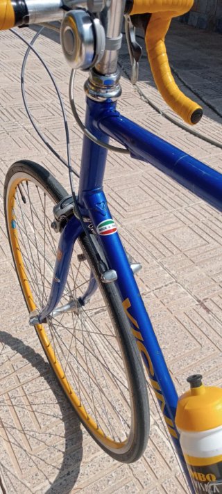 Bicicleta Carretera Clásica Vicini Azul