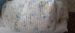 Colcha de cama multicolor