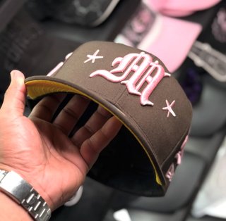 Gorra New Era M Rosa y Marrón