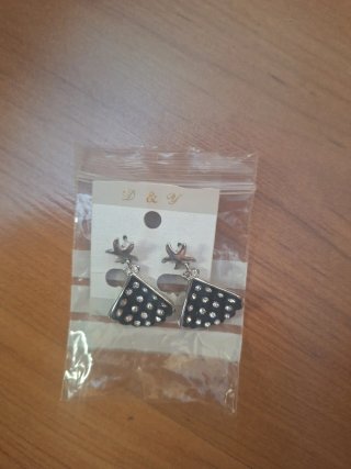 Pendientes D&Y concha y estrellas