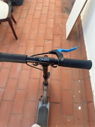 Patinete plegable con freno