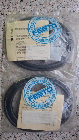 2x Botões limitadores Festo