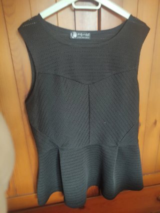 Blusa negra Jelly Jeans London