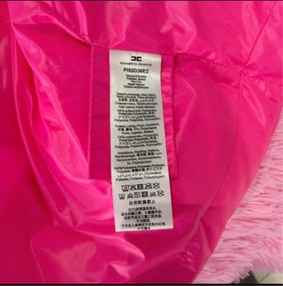 Piumino Elisabetta Franchi donna rosa