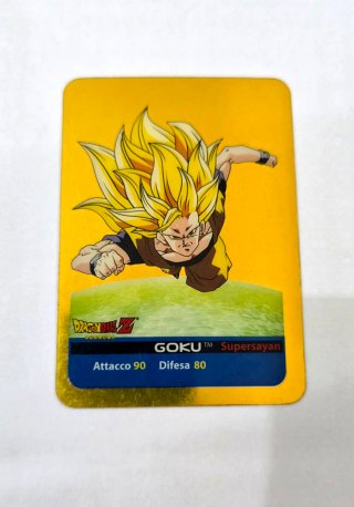 Carta Dragon Ball Z Lamincard Goku SS N.13