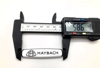 EMBLEMA DE ASIENTO MERCEDES MAYBACH 59mm