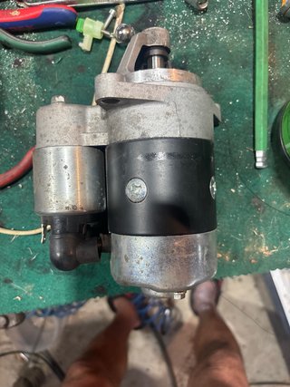Motor de arranque 12V