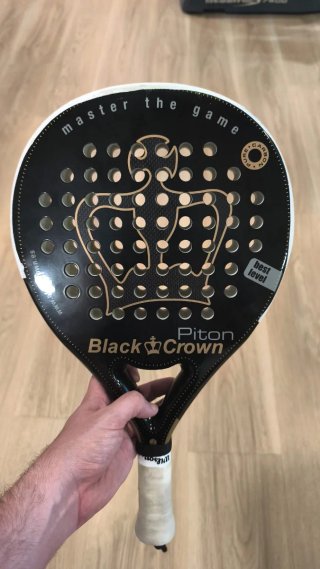 Pala de pádel Black Crown Piton