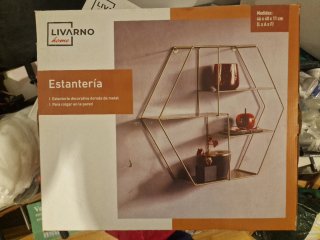 Lote 4 Estanterías de Pared Industriales (Nuevas)
