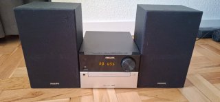 Minicadena Philips Negra